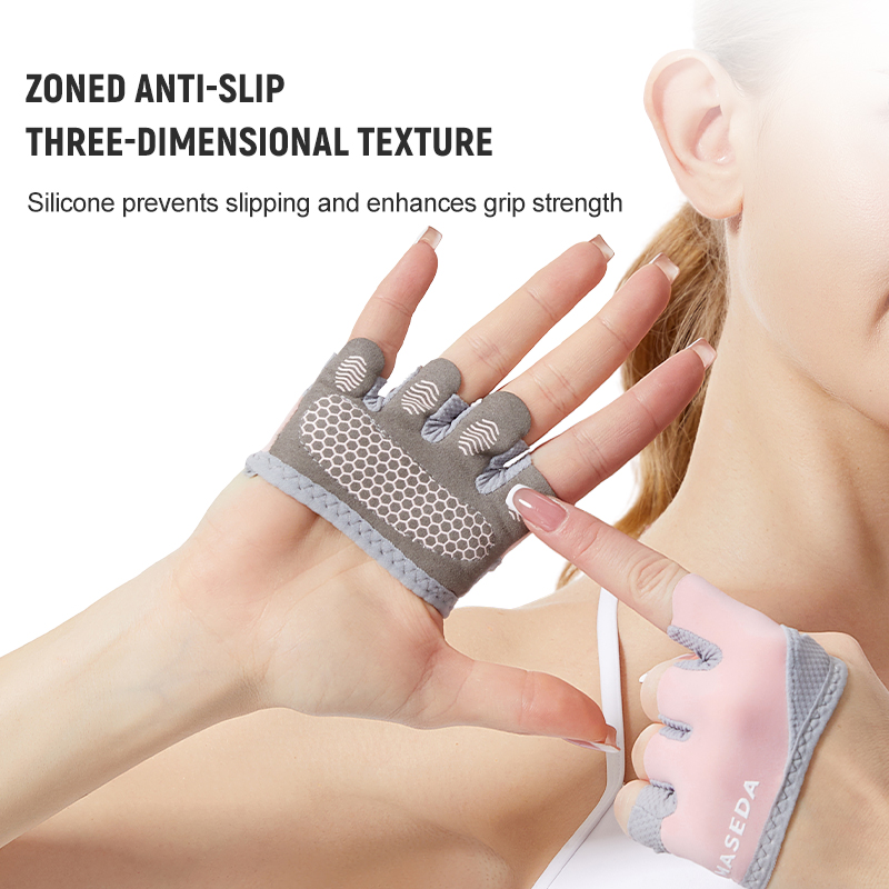 Pair of Fitness Fingerless Glo - Yoga Mat ulasan dan harga