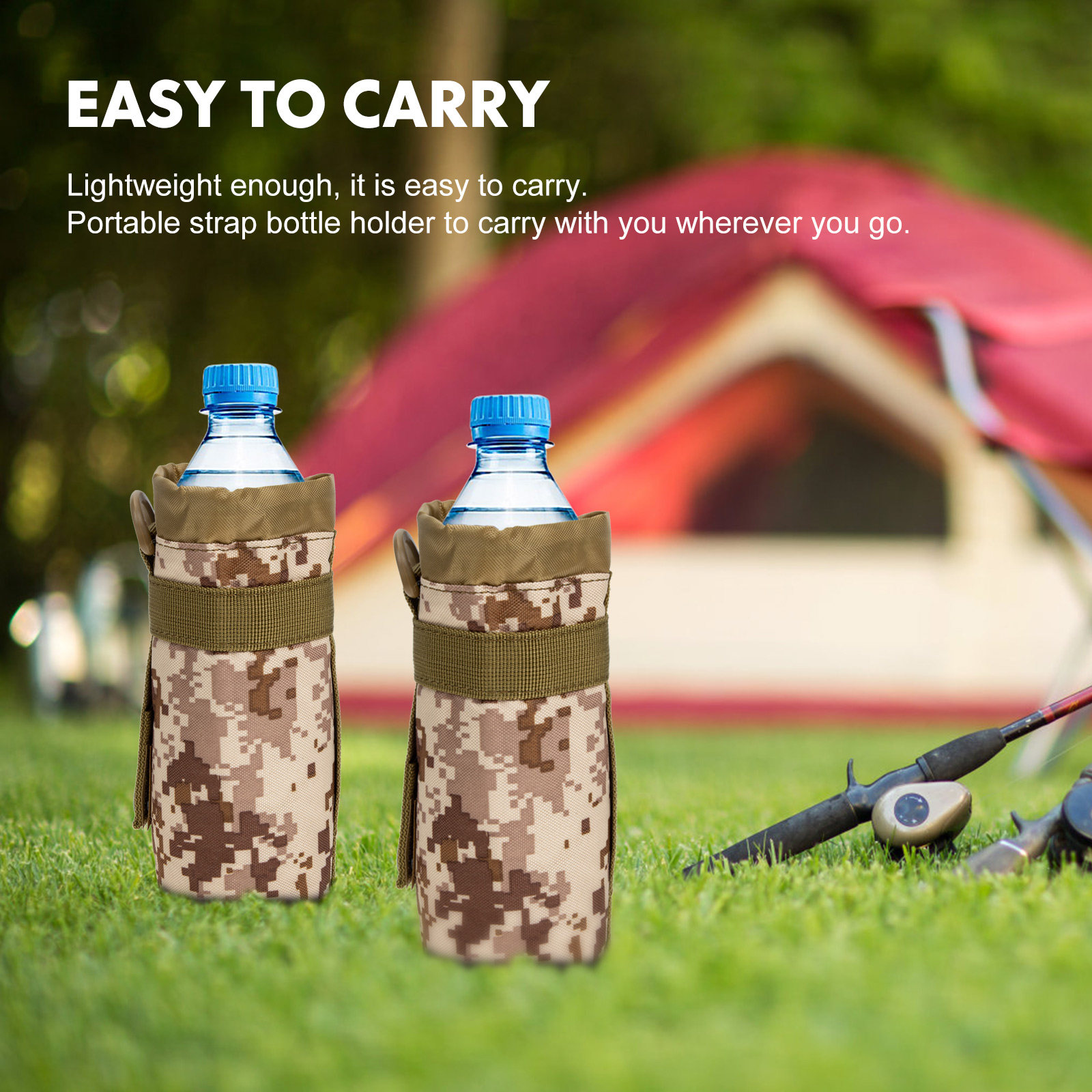 Nylon Water Bottle Bag Waterpr - Sports Water Bottle Insulated ulasan dan harga